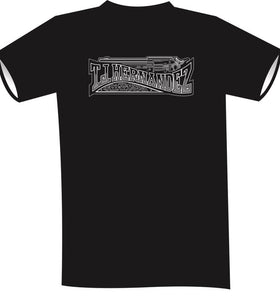 TJ Hernandez Pistol Short Sleeve T-Shirt: Black