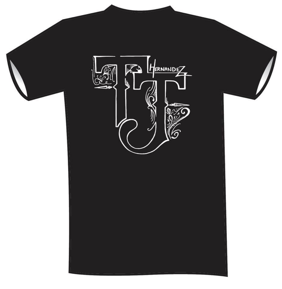 TJ Hernandez Logo Short Sleeve T-Shirt: Black