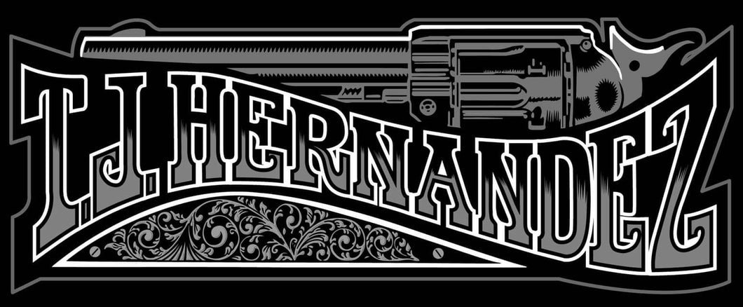 TJ Hernandez Pistol Sticker